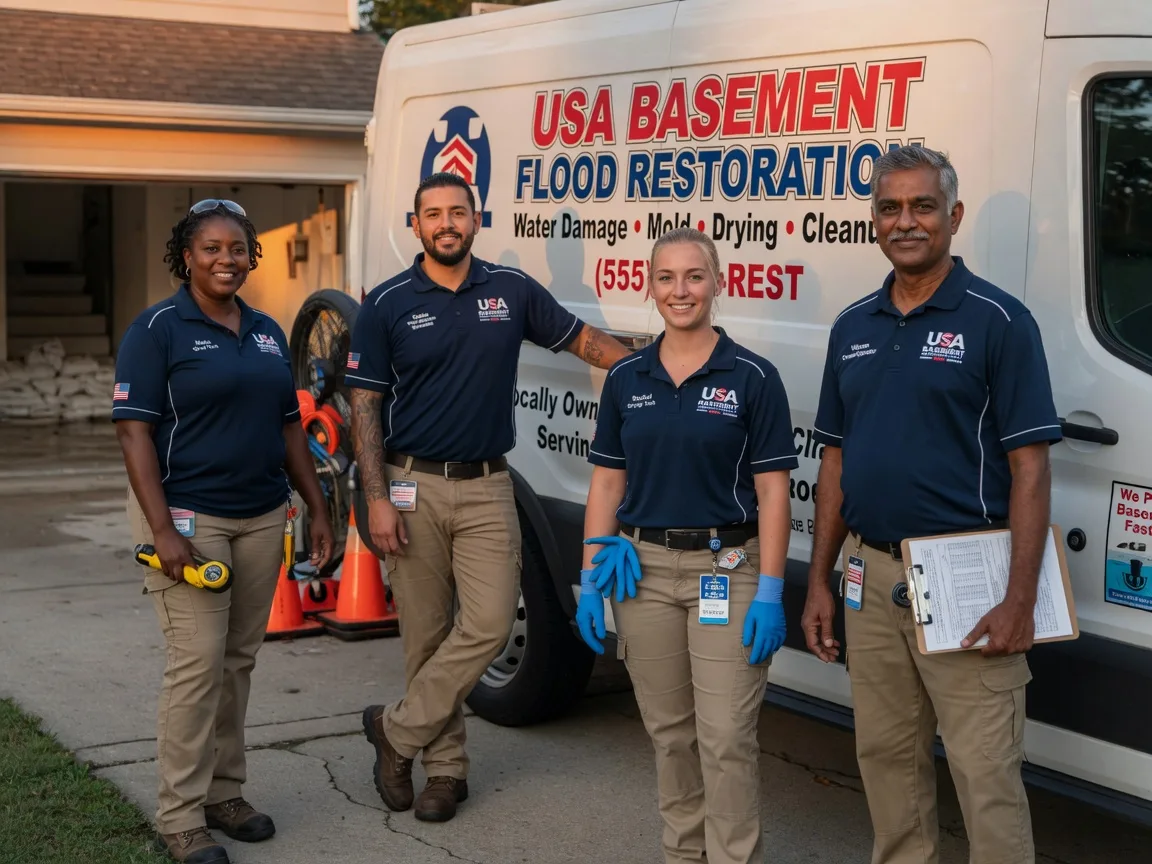 Basement Flood Cleanup company in Leland, MS